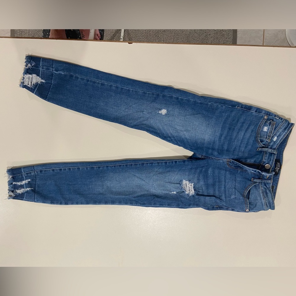 Judy Blue distressed skinny fit jeans